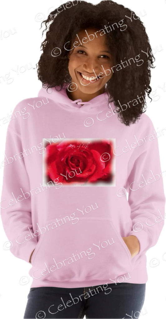 Celebrating You’s Collectibles | Rose of Life | Red Rose | Hoodies