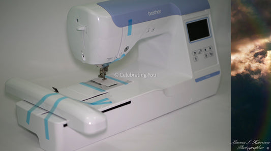 Brother PE800 Embroidery Machine, 138 Built-in Designs, 5" x 7" Hoop Area, Large 3.2" LCD Touchscreen, USB Port, 11 Font Style + FREE Extras